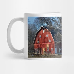 The Bright Red Barn Mug